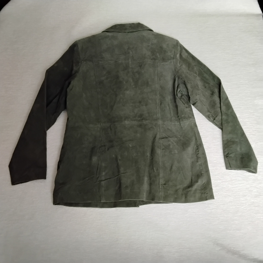 Denim&Co Olive Blazer Jacket - Picture 12 of 16